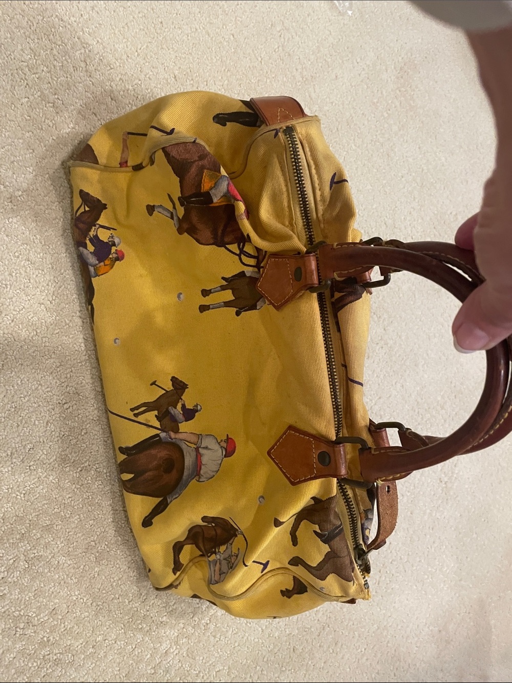 Polo Ralph Lauren handbag from the 1990
